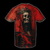 Skull T-shirt - Crimson King